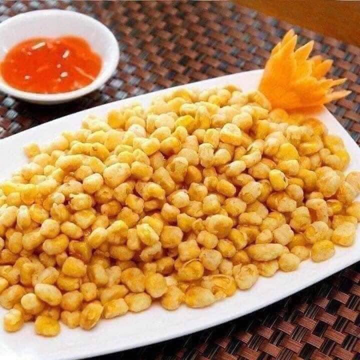 Ngô chiên bơ giòn tan thơm ngon