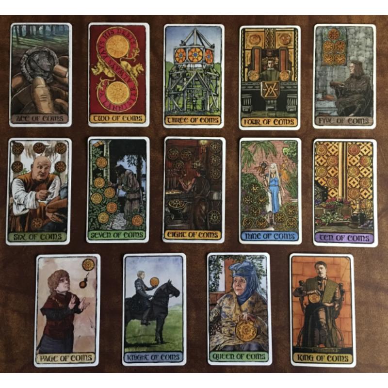 12*7cm GOT Tarot Cards