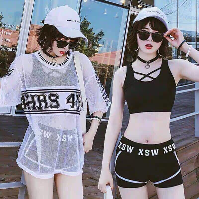 Sét Bộ Bikini 3 món thiết kế năng động hàng cao cấp