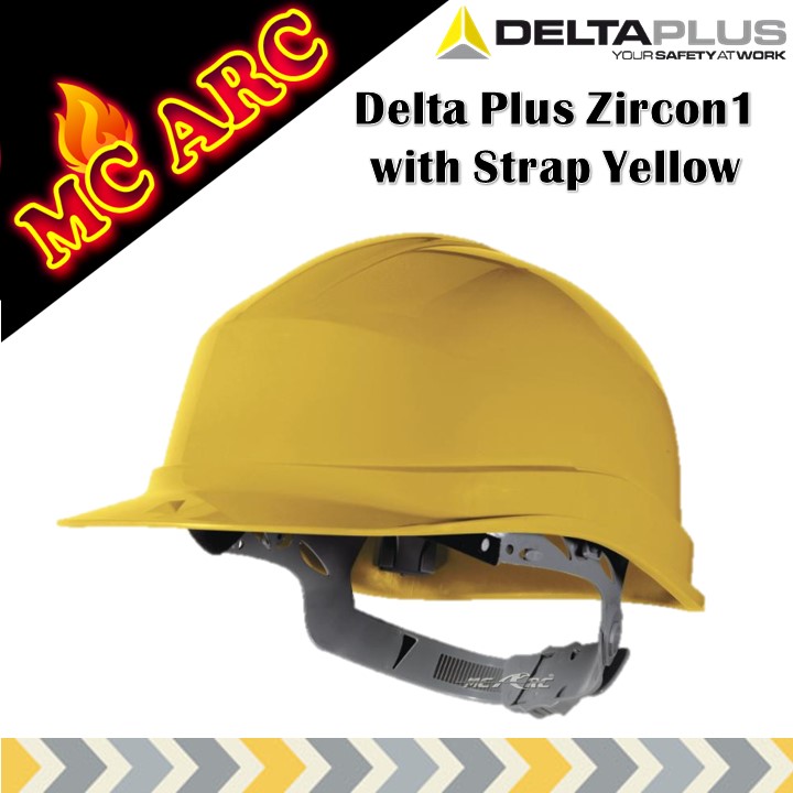 Delta Plus Hard Hat Zircon 1 with Strap Original MC ARC Authentic