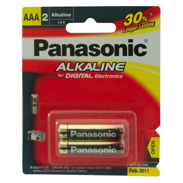 Chính Hãng - Pin AA / Pin AAA Panasonic Alkaline 1,5 V(Vỉ 2 viên/ vỉ 4 viên)