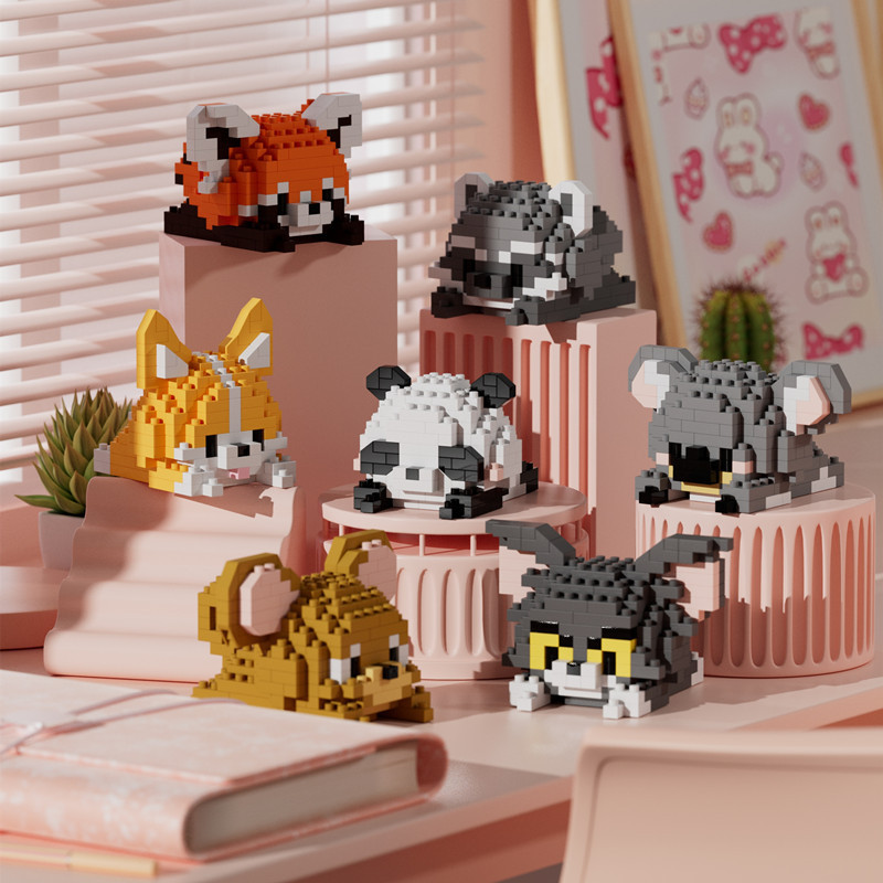 Sanrio Compatible Small Particle Building Blocks Assembled Toys
