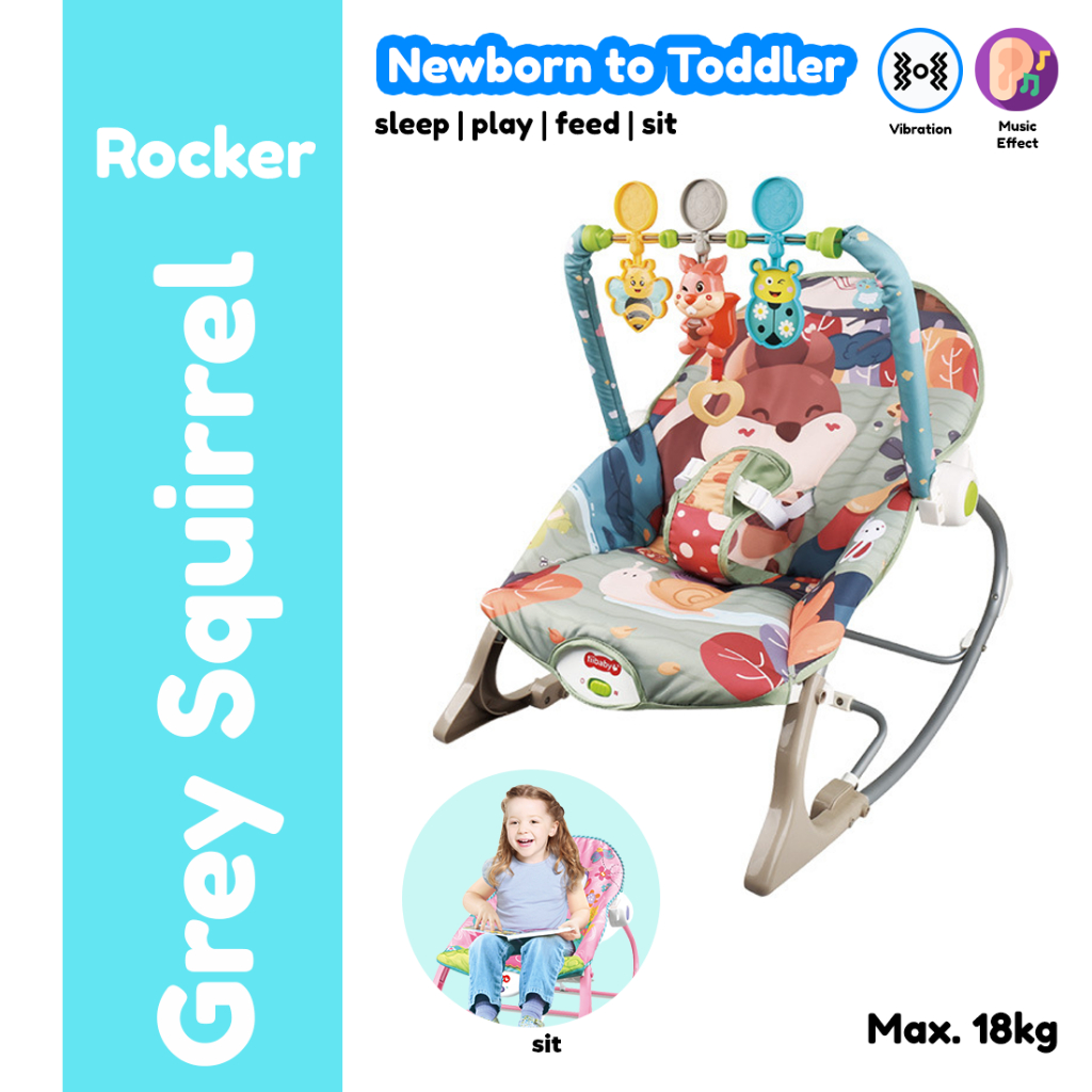 Baby throne clearance rocker