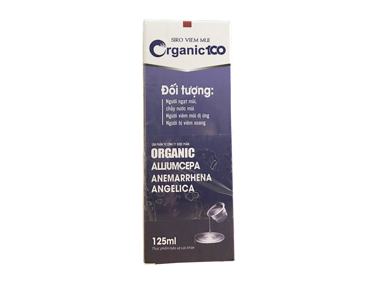 Siro viem mũi Organic100 125ml