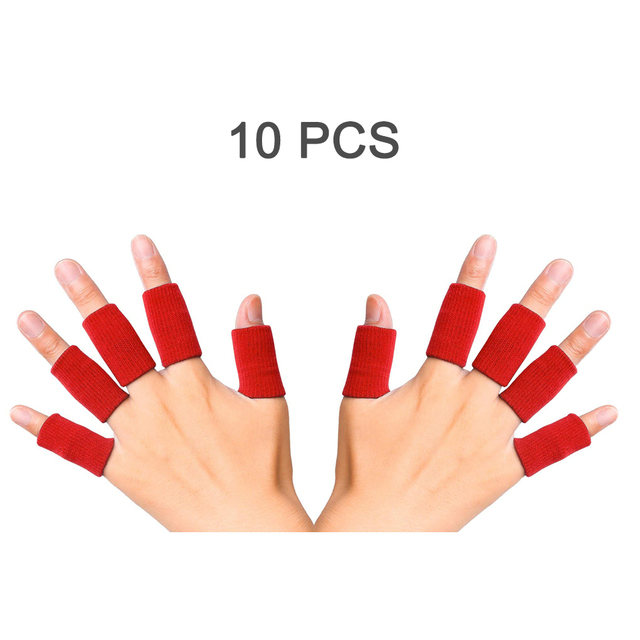 NEW%20%E3%80%90Special%20offer%E3%80%9110Pcs/Set%20Finger%20Protection%20Arthritis%20Support%20Guard%20Outdoor%20Sports%20Basketball%20Volleyball%20Elastic%20Finger%20Sleeves%20-%20Image%203