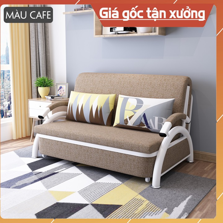 Ghế sofa giường thông minh, Giường sofa đa năng gấp gọn thành ghế, Ghế sofa giường thông minh KT: 1m6 x 1m9 - A147