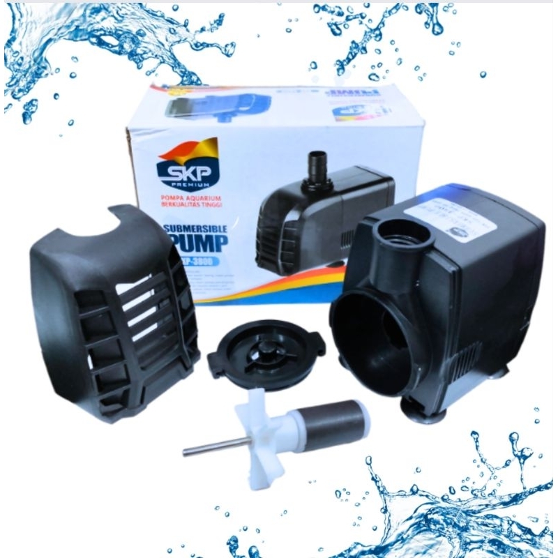 Pompa kolam aquarium submersible pump SKP 3800