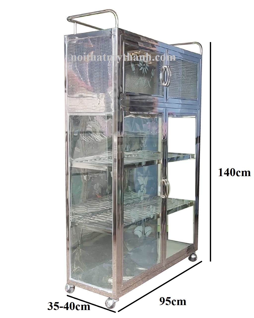 Tủ chén inox tphcm ic1014