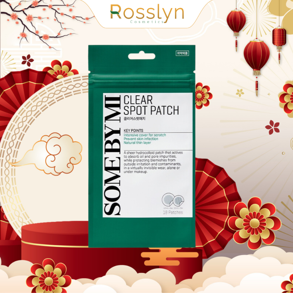 Miếng Dán Mụn SOME BY MI 30 Days Miracle Trong Suốt  Rosslyn