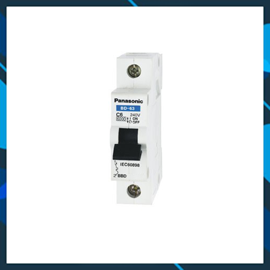 ÁT PANASONIC ĐƠN 1 PHA 1P/ CB ĐƠN PANA 1 PHA 1P (16A/ 20A/ 25A/ 32A)