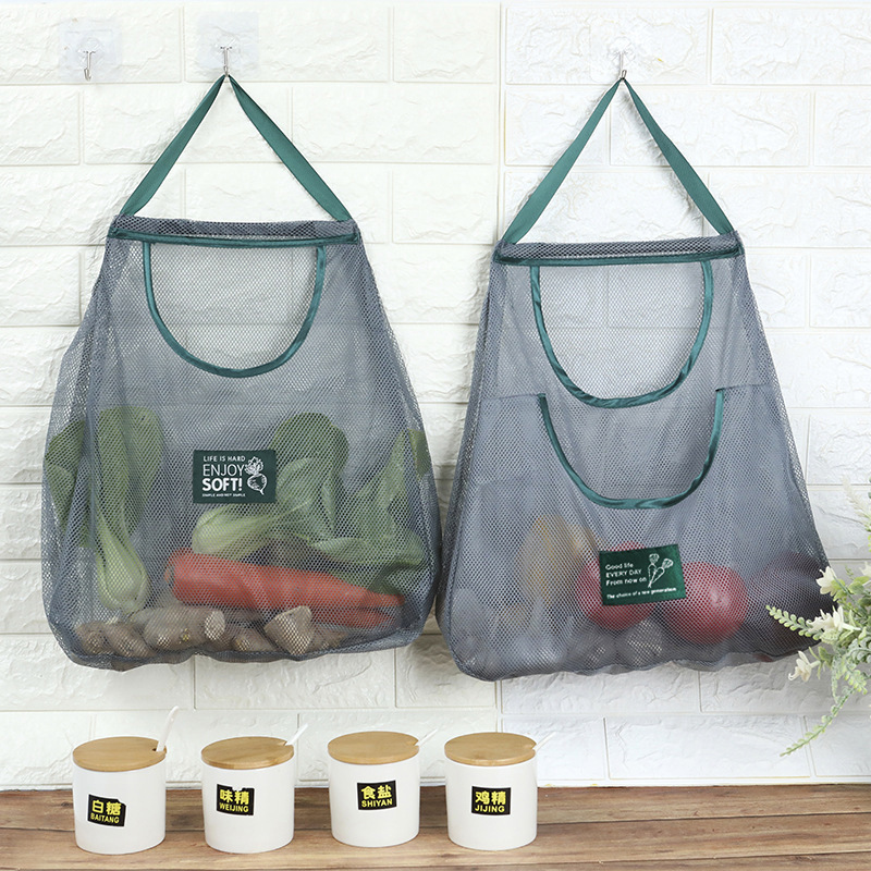 Japanese folding shopping bag multi-functional convenient grocery bag portable fruit environmental protection storage bag cross-border shopping bag