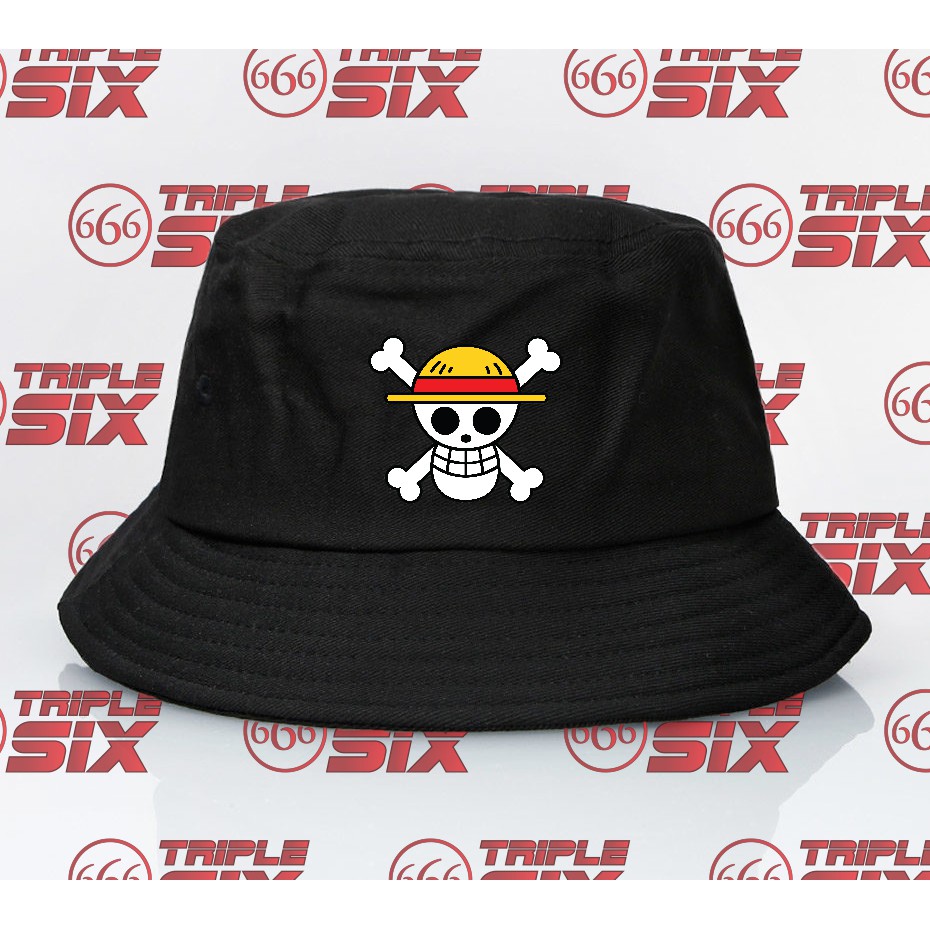 Mũ Monkey D. Luffy , nón bucket Anime One piece đảo hải tặc