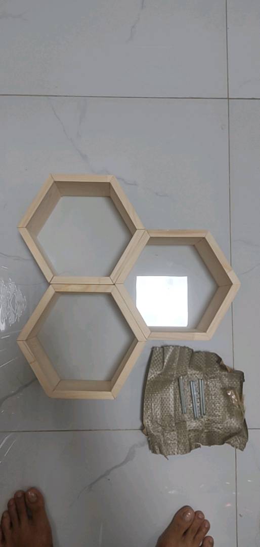 kệ tổ ong gỗ tự nhiên