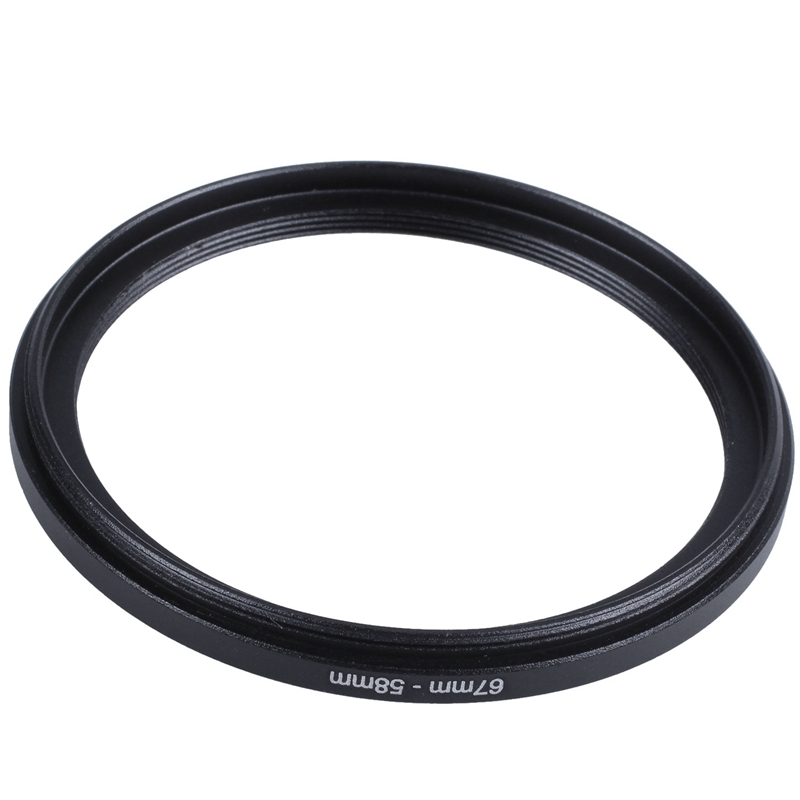 67mm-58mm 67mm to 58mm Black Ring Adapter for Camera