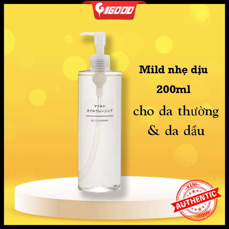 Dầu tẩy trang Muji Oil Cleansing 200ml Nhật Bản
