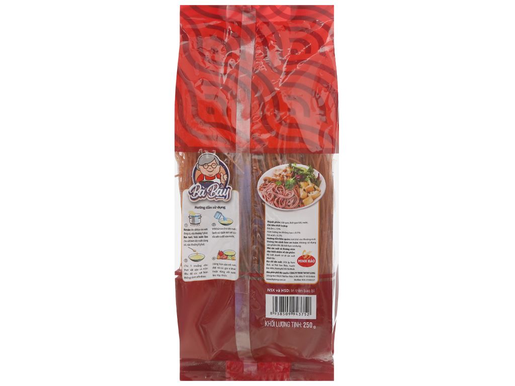 THỰC PHẨM KHÔ - BÚN GẠO LỨT BÀ BẢY 250GR B