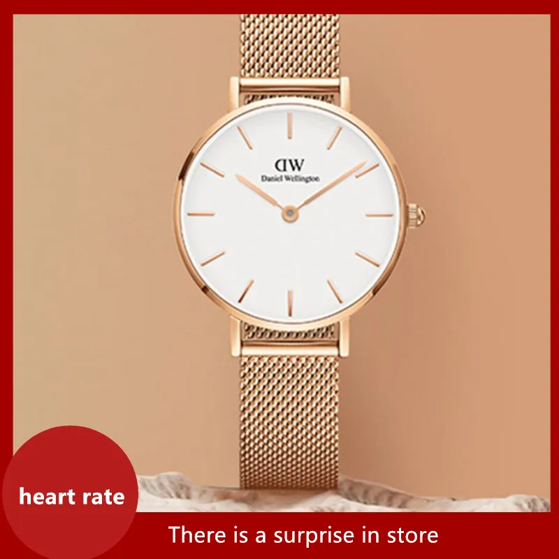 ภาพหน้าปกสินค้าสาขาของแท้daniel wellington นาฬิกาข้อมือ หญิง นาฬิกาdw watch women's PETITE series นาฬิกาสีทองหรูหรา 28mm  นาฬิกาแฟชั่นนาฬิกาสุภาพสตรี แท้100% นาฬิกา จากร้าน Famous store บน Lazada
