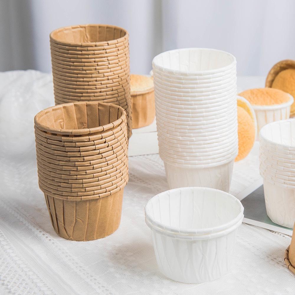 Set 20 cốc giấy đựng bánh cupcake