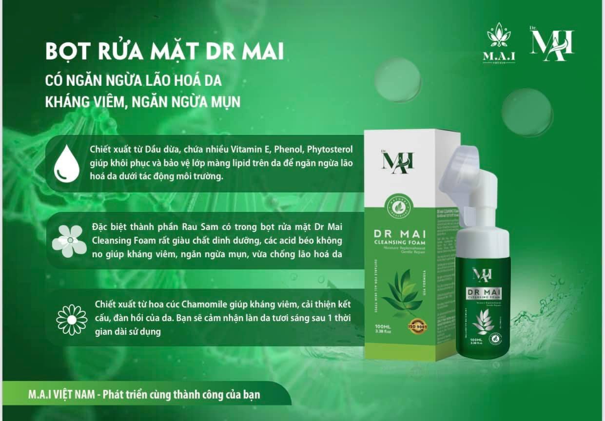 [HCM]Sữa Rửa Mặt Dr Mai Chai 100ml