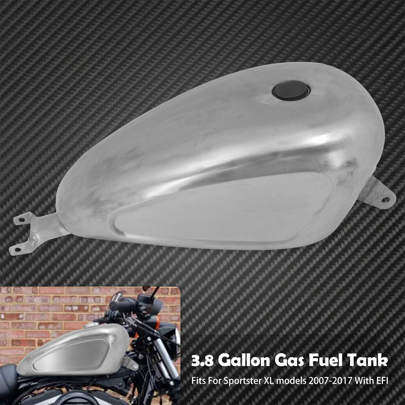 14.4L New Style Forty-eight Motorcycle Oil Gas Retro Fuel Tank For
