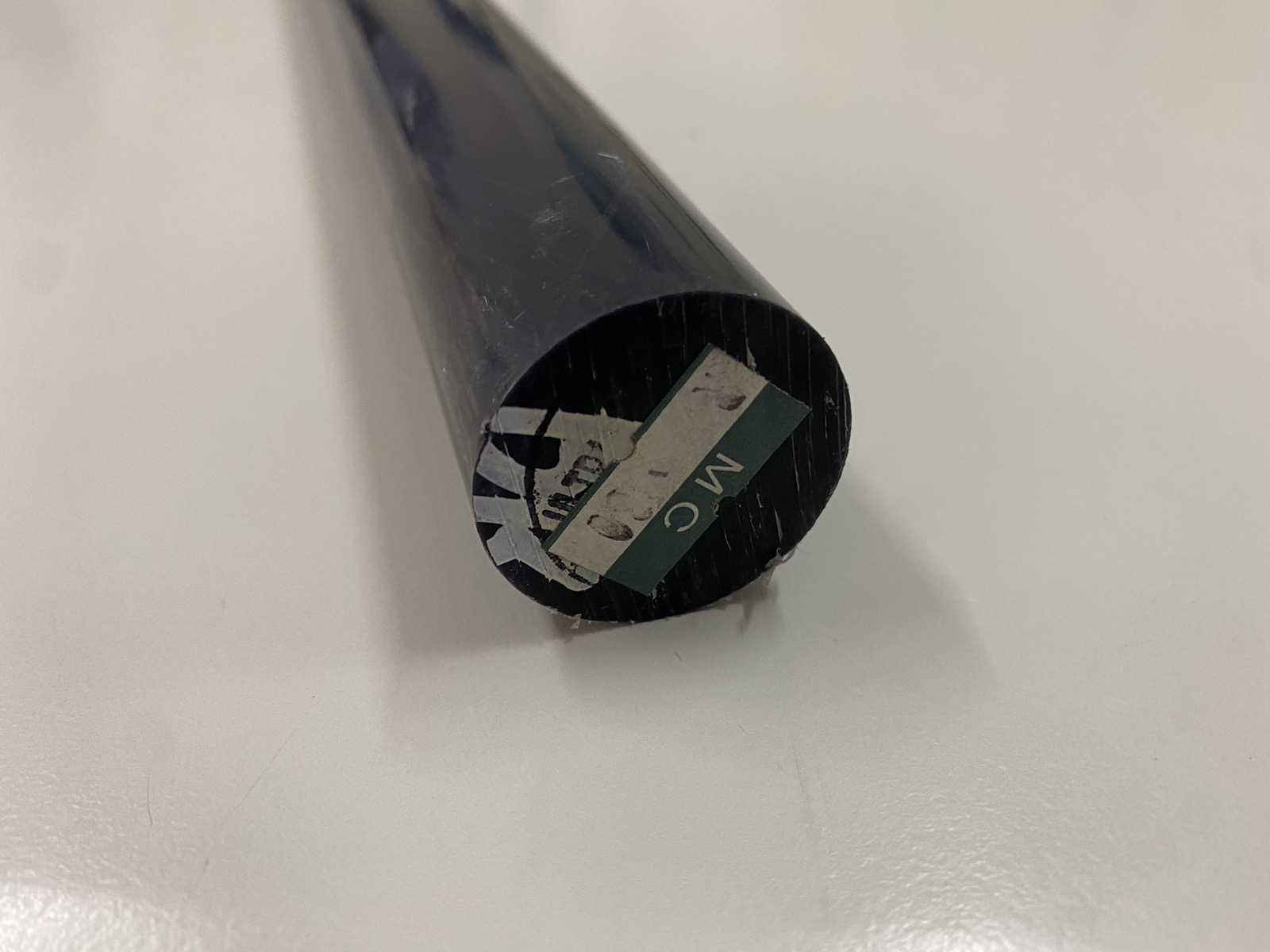 ERTALON® 6 PLA 30mm diameter x 500mm L MC Nylon Rod , Monomer Cast Nylon Rod , Black