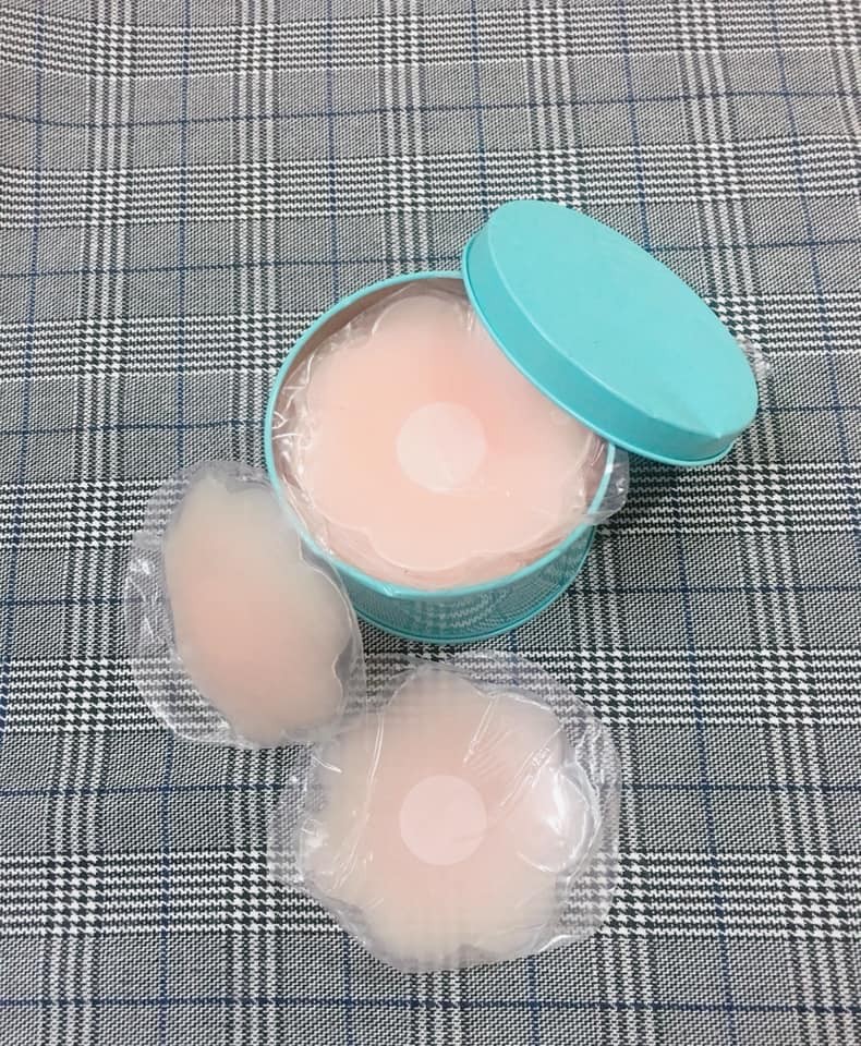 Hộp 5 đôi dán nhũ hoa , dán ti silicon
