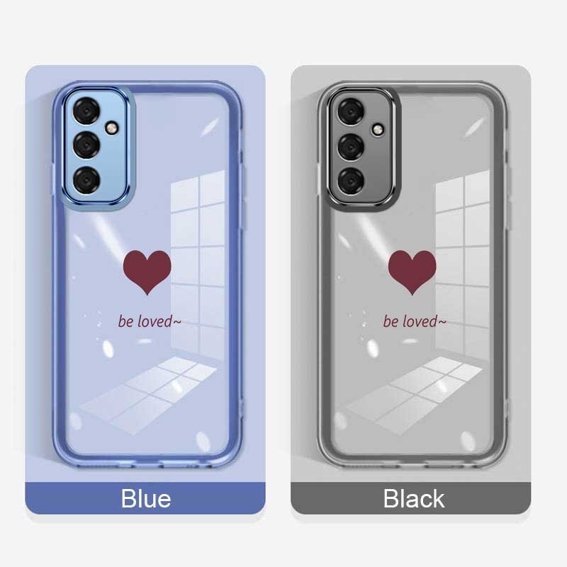 Samsung Galaxy A06 A16 Casing Lovely Love Heart Crystal Candy Case Lens Protection Case Exquisite Soft Cover. 