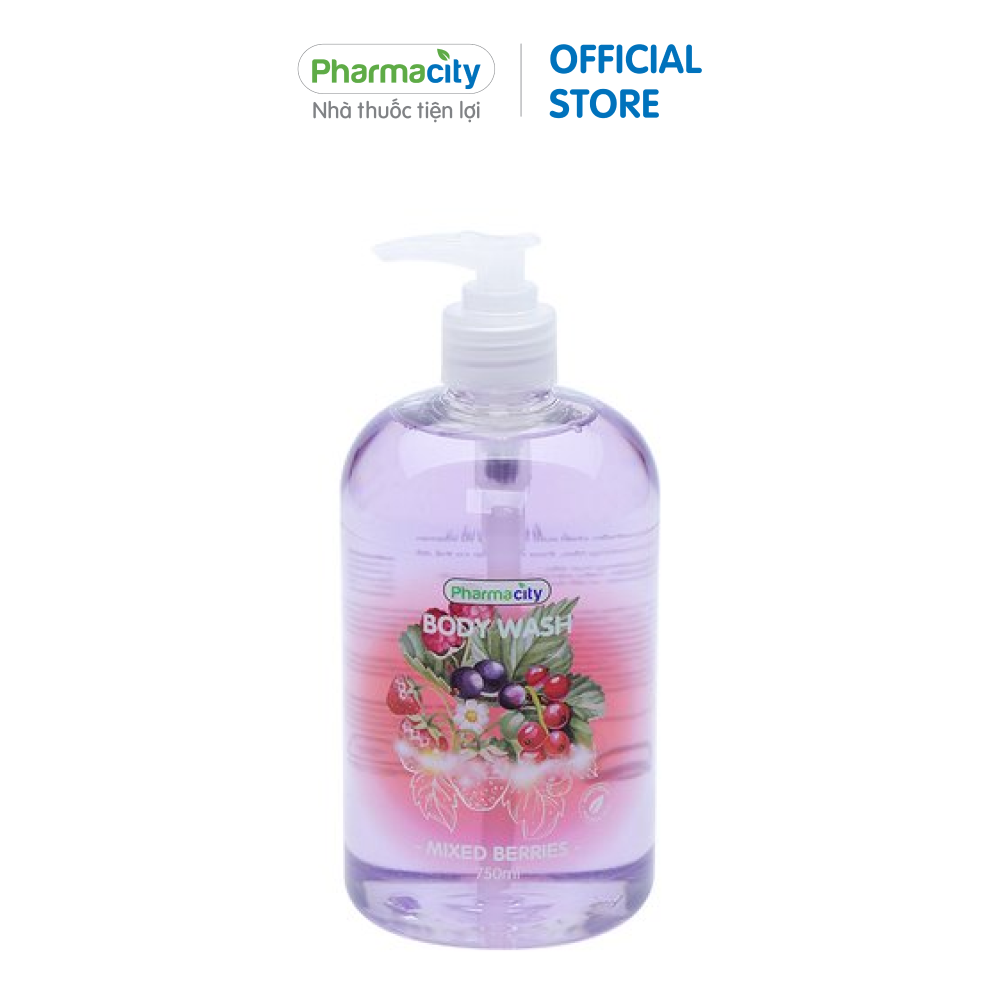 Pharmacity Sữa tắm Mixed Berries 750ml