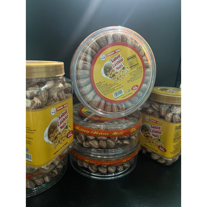 Hạt Điều Rang Muối xếp hoa A cồ 500gr