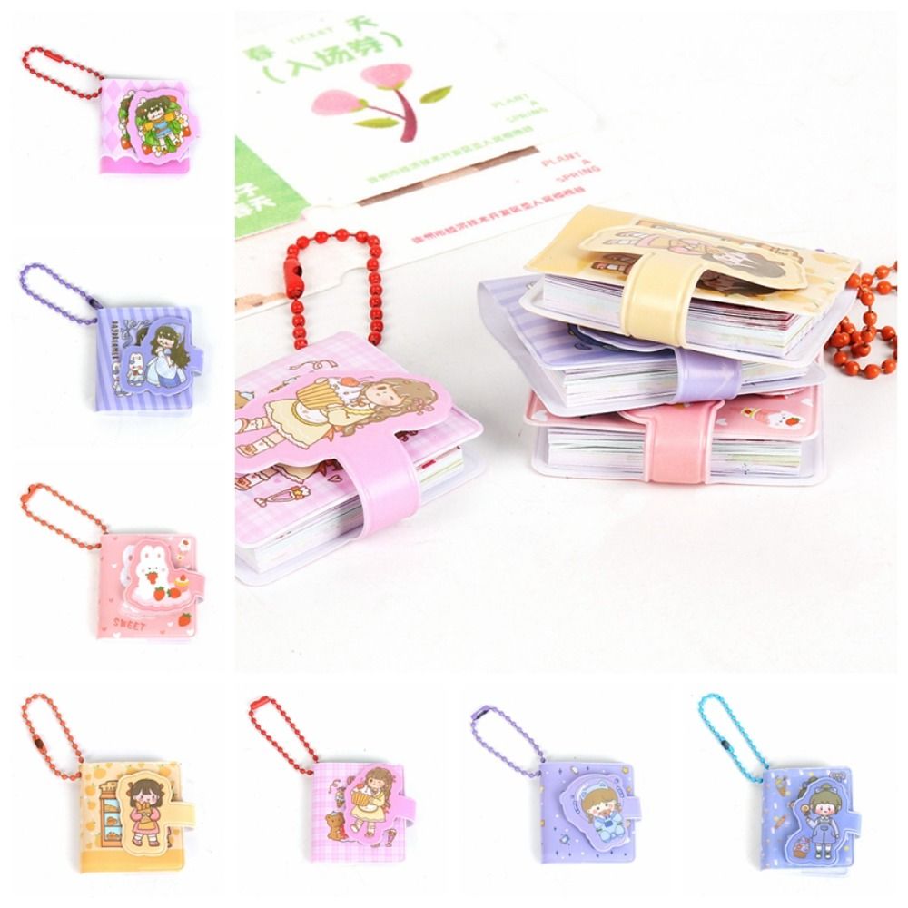 Mmluck Túi Smalll máy tính xách tay mini Mini Với Móc Khóa Túi Notepad Túi Notepad Xách Tay Văn Phòng Cung cấp trường học
