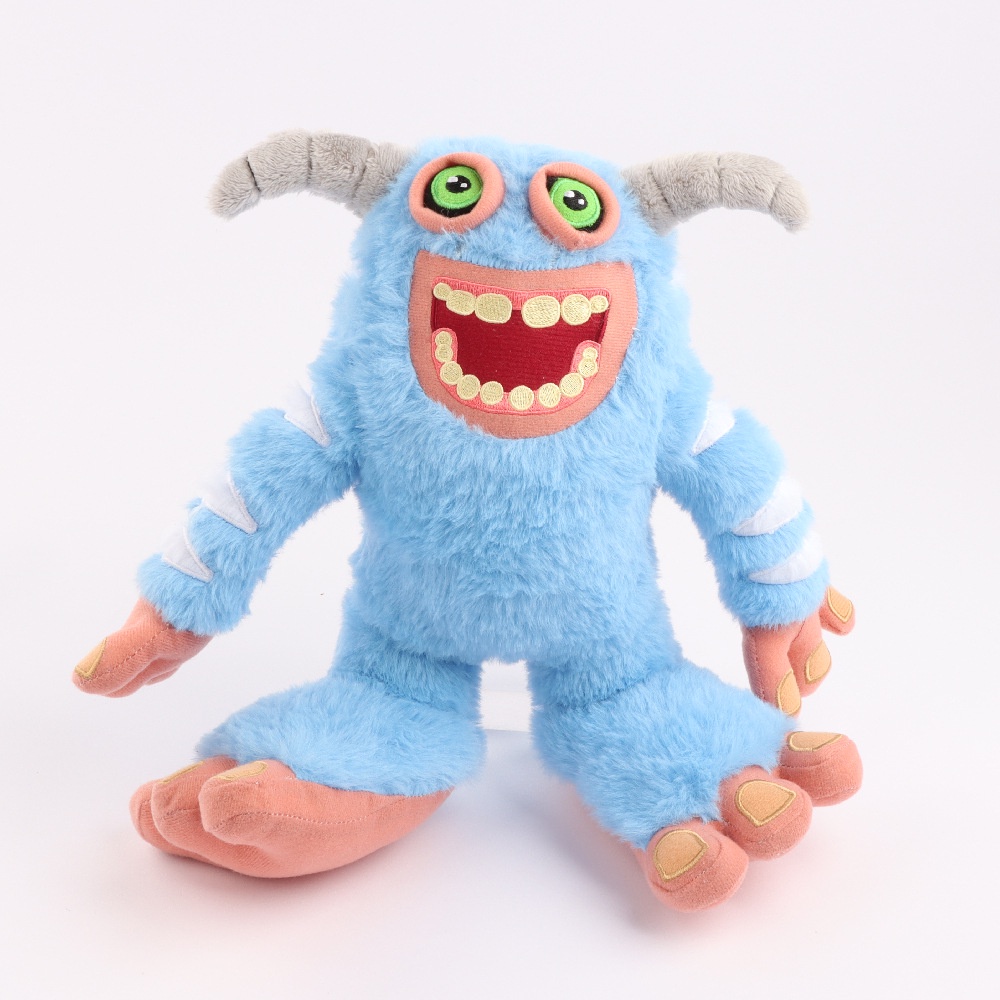 【PRETTYGG】 My Singing Monsters 30cm My Singing Monsters Wubbox Plush ...