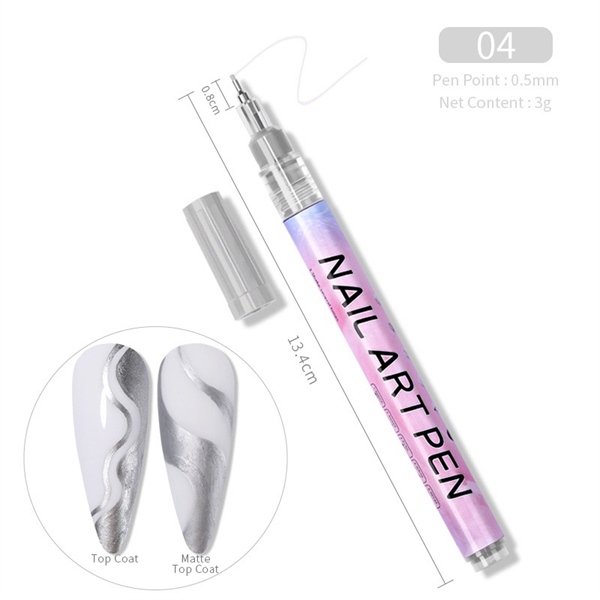 Bút gel vẽ móng bút trang trí móng