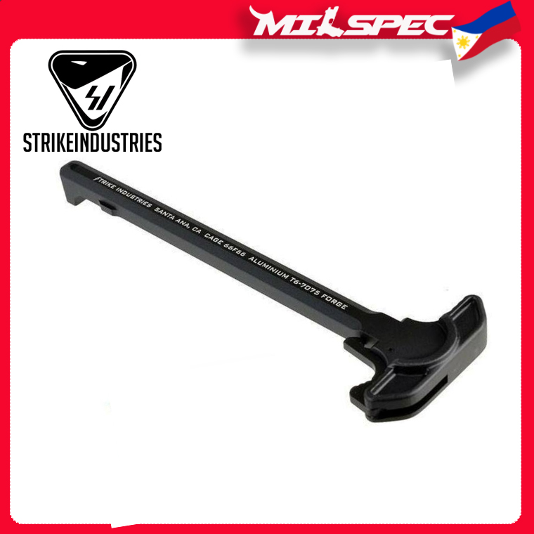 Strike Industries Charging Handle Latchless Black Ar15 m4 tactical