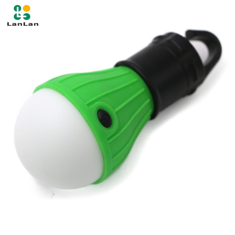 Mini Portable Camping Light Waterproof Tent Light Emergency Lamp Flashlight With Hanging Hook 5188