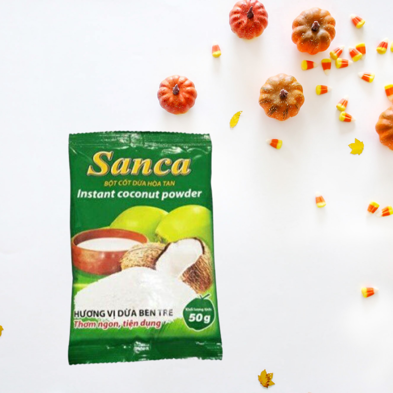 Bột cốt dừa sanca gói 50g
