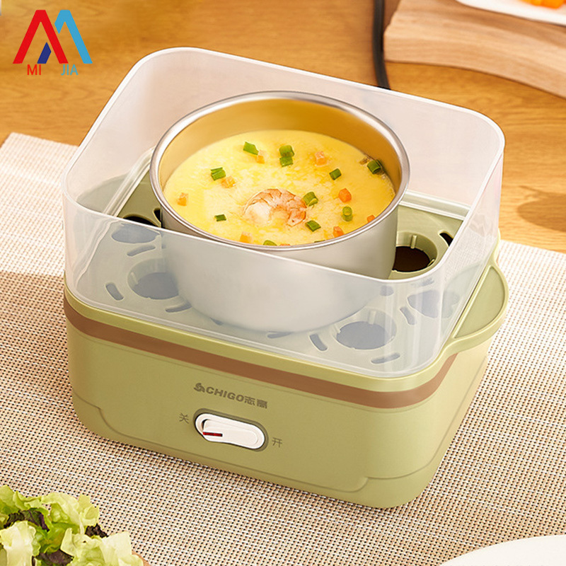 XIAOMIJIA Egg boiled egg steamer, Multifunctional automatic power off, home small mini dormitory egg breakfast machine wholesale