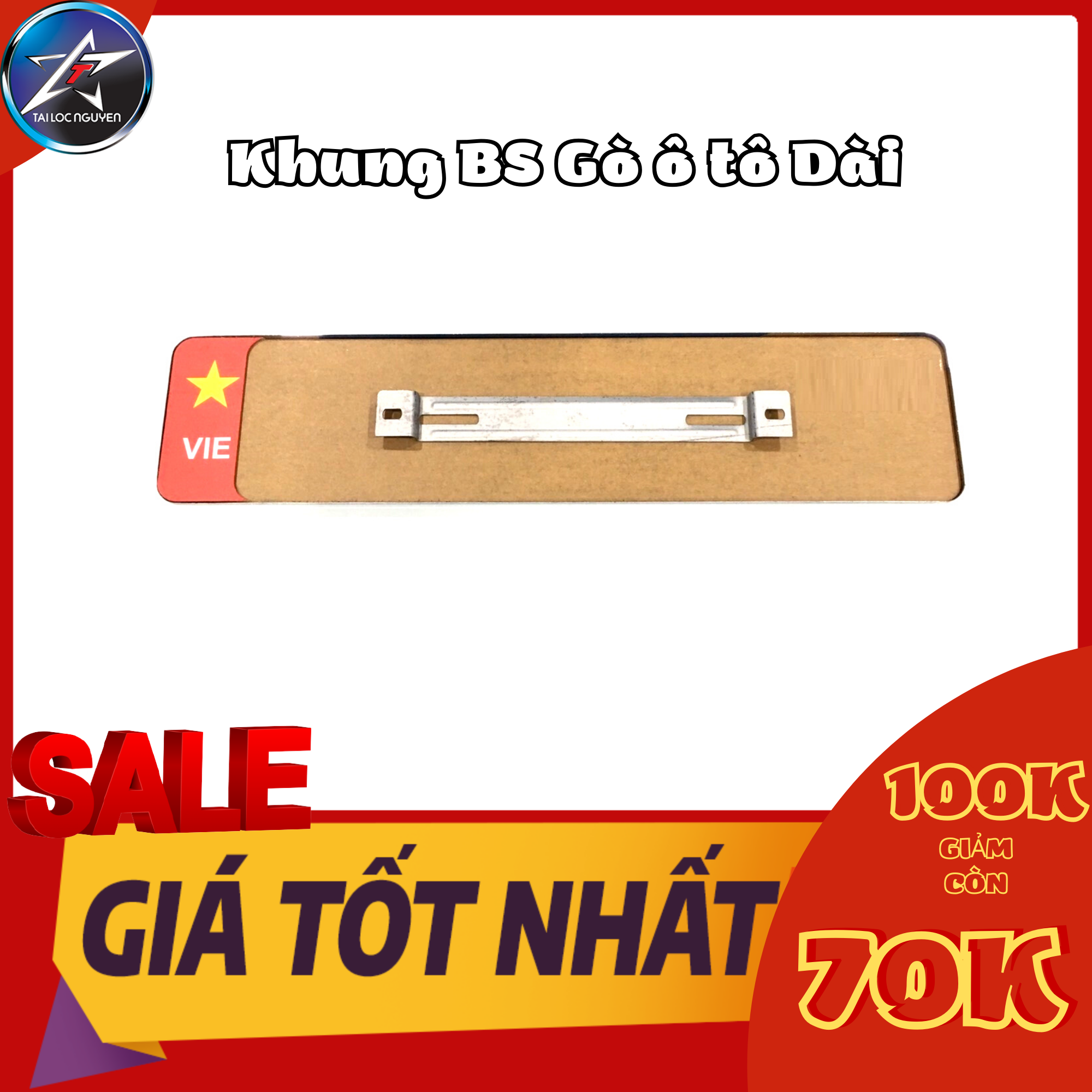 Khung biển số gò ô tô - biển số ô tô dài