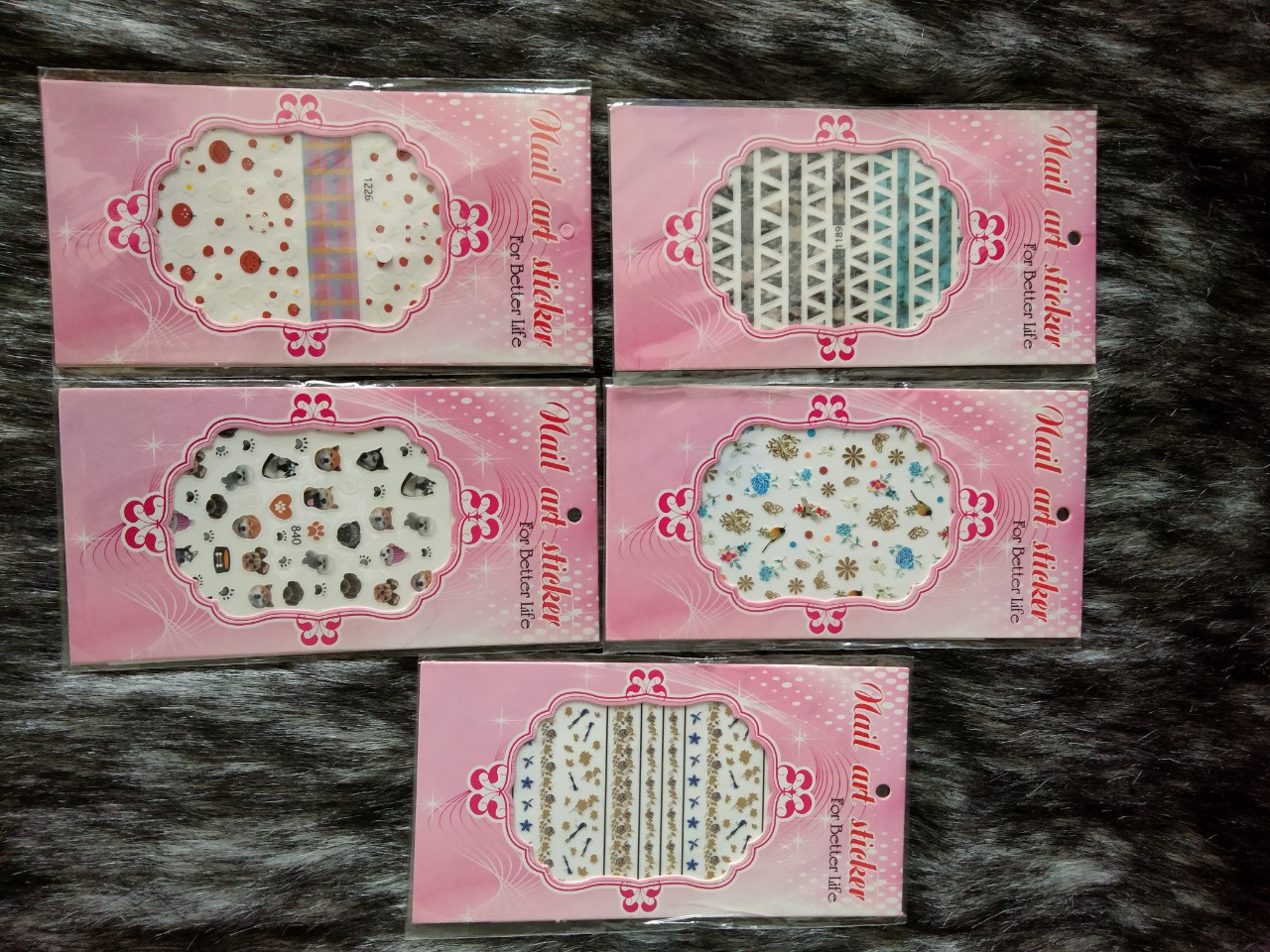 Sticker dán móng Nail Art Sicker