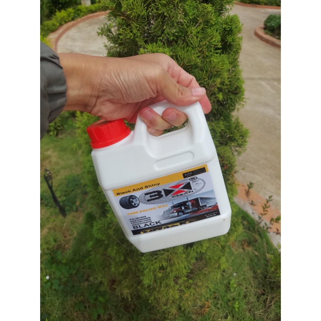 DUNG DỊCH ĐÁNH BÓNG VỎ LỐP XE 3X  CAN 1000 ML