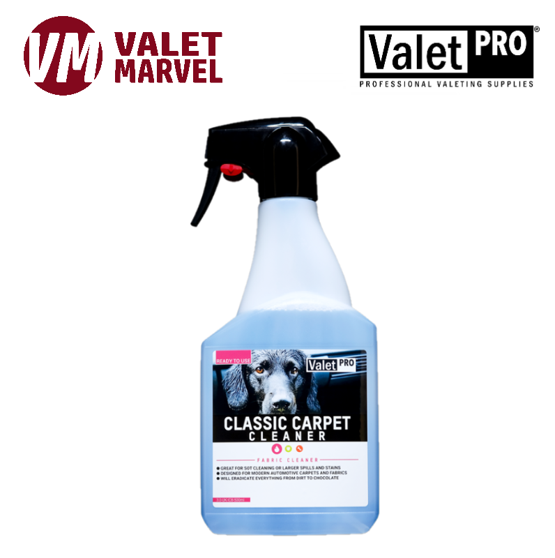 VALETPRO (UK) Classic Carpet Cleaners 500ml / 1 Liter (Model IC8