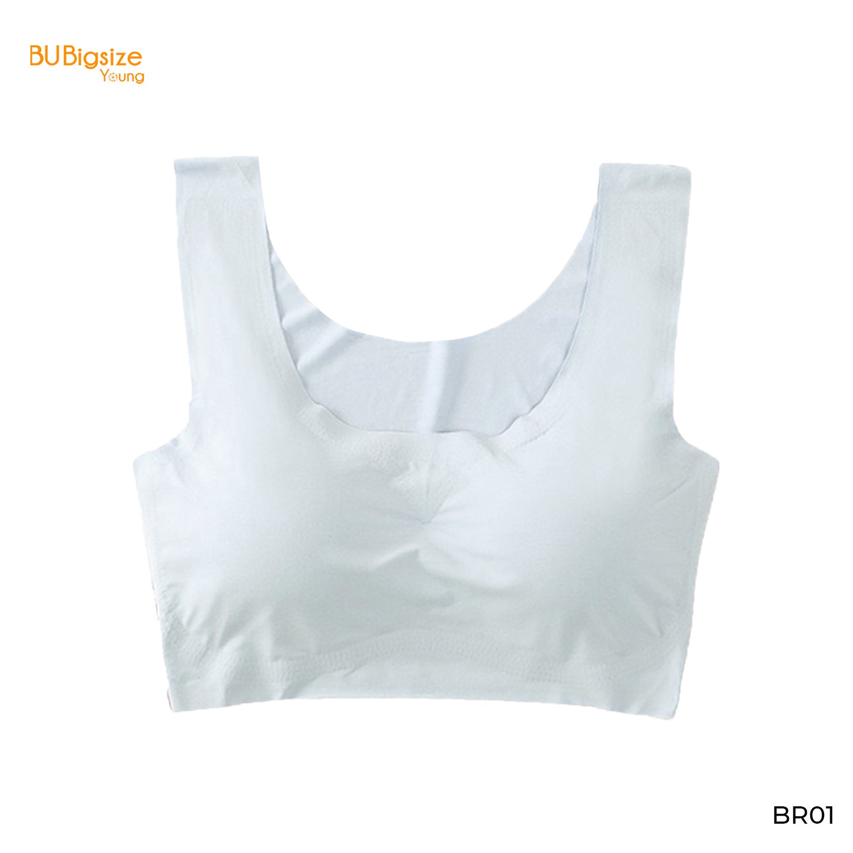 Áo Bra su đúc, bản to BIGSIZE (55kg đến 95kg) - BR01 - [BU Bigsize Young]