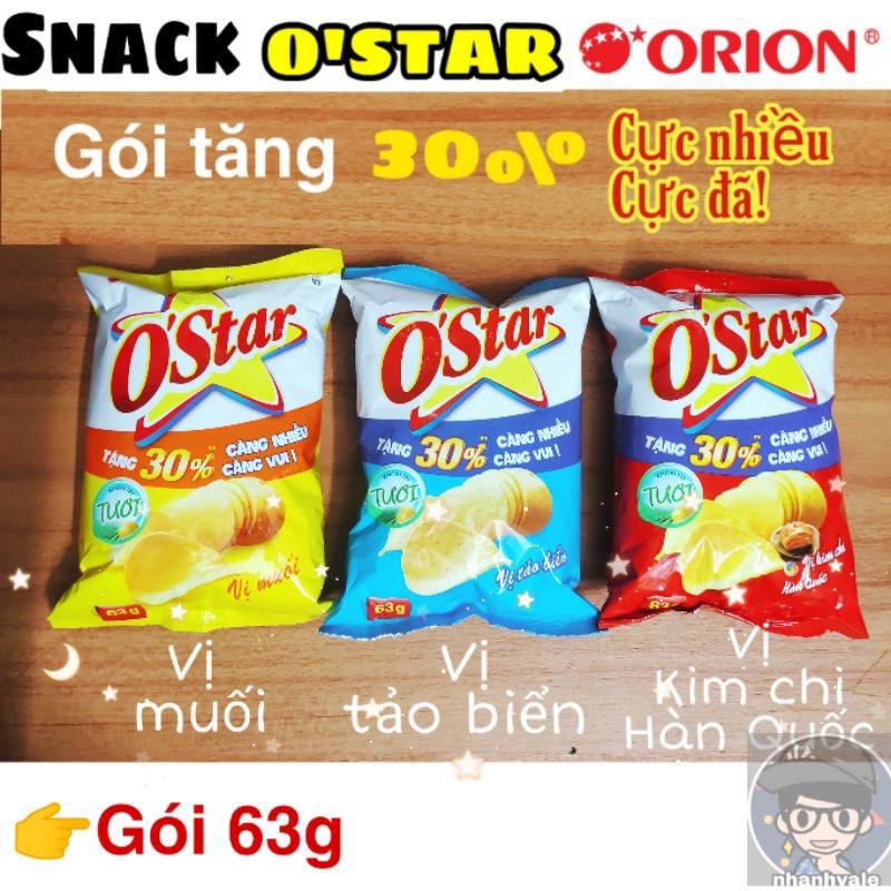 Bim bim Orion đủ vị 36g (gói bé)
