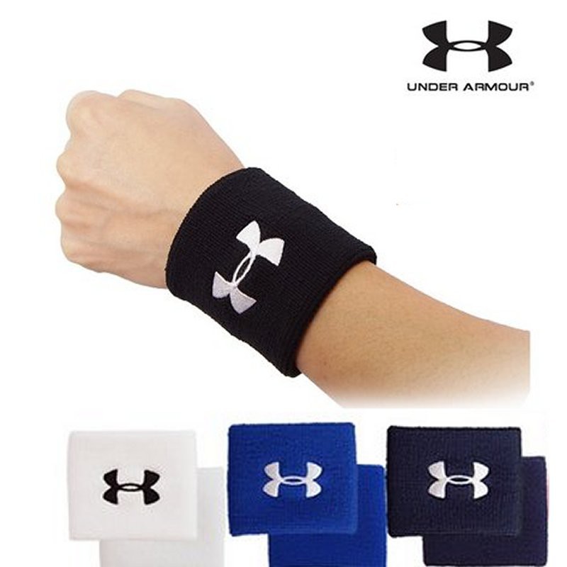 6 UA Performance Wristband 2-Pack