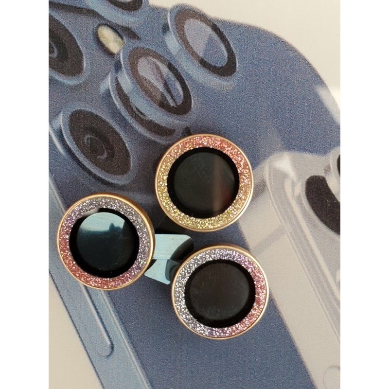 Bộ dán bảo vệ camera 3 mắt loại NHŨ dành cho iPhone 11, 12, 13 (mini, pro, promax)