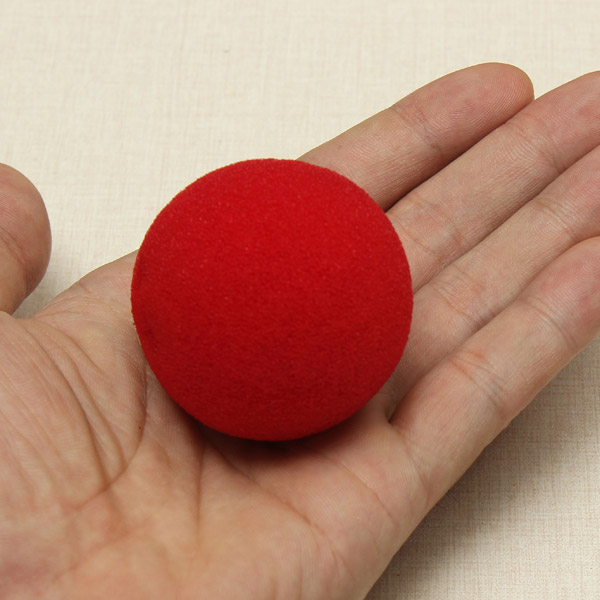 2PCS%20Close%20Highquality%20Up%20Magic%20Street%20Trick%20Soft%20Sponge%20Ball%20Props%20Clown%20Nose%20-%20Image%203