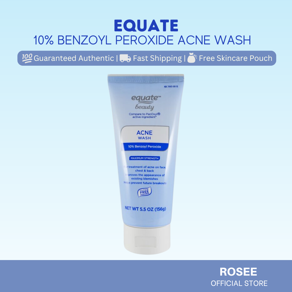 Equate 10 Benzoyl Peroxide Acne Wash 156g Lazada PH