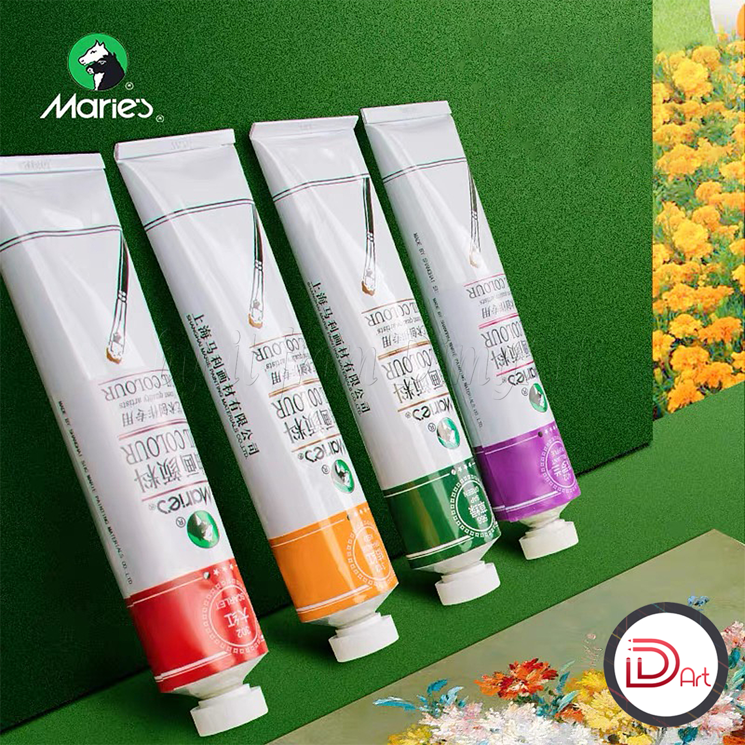 [HCM]Màu vẽ sơn dầu MARIES 170ml
