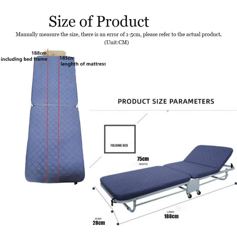 [48HRS Delivery ]Folding Bed Modern Metal Folding Bed Foldable Bed