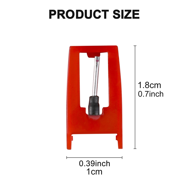4 Pcs Record Player Needles, Universal Replacement Stylus Needles Replacement Stylus Needles for Vinyl Record Player