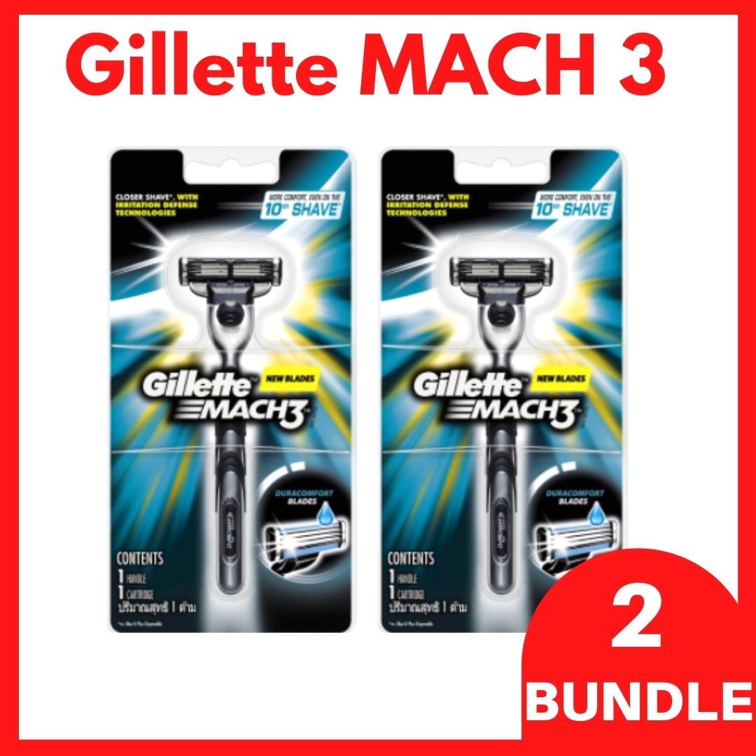 gillette mach 3 black